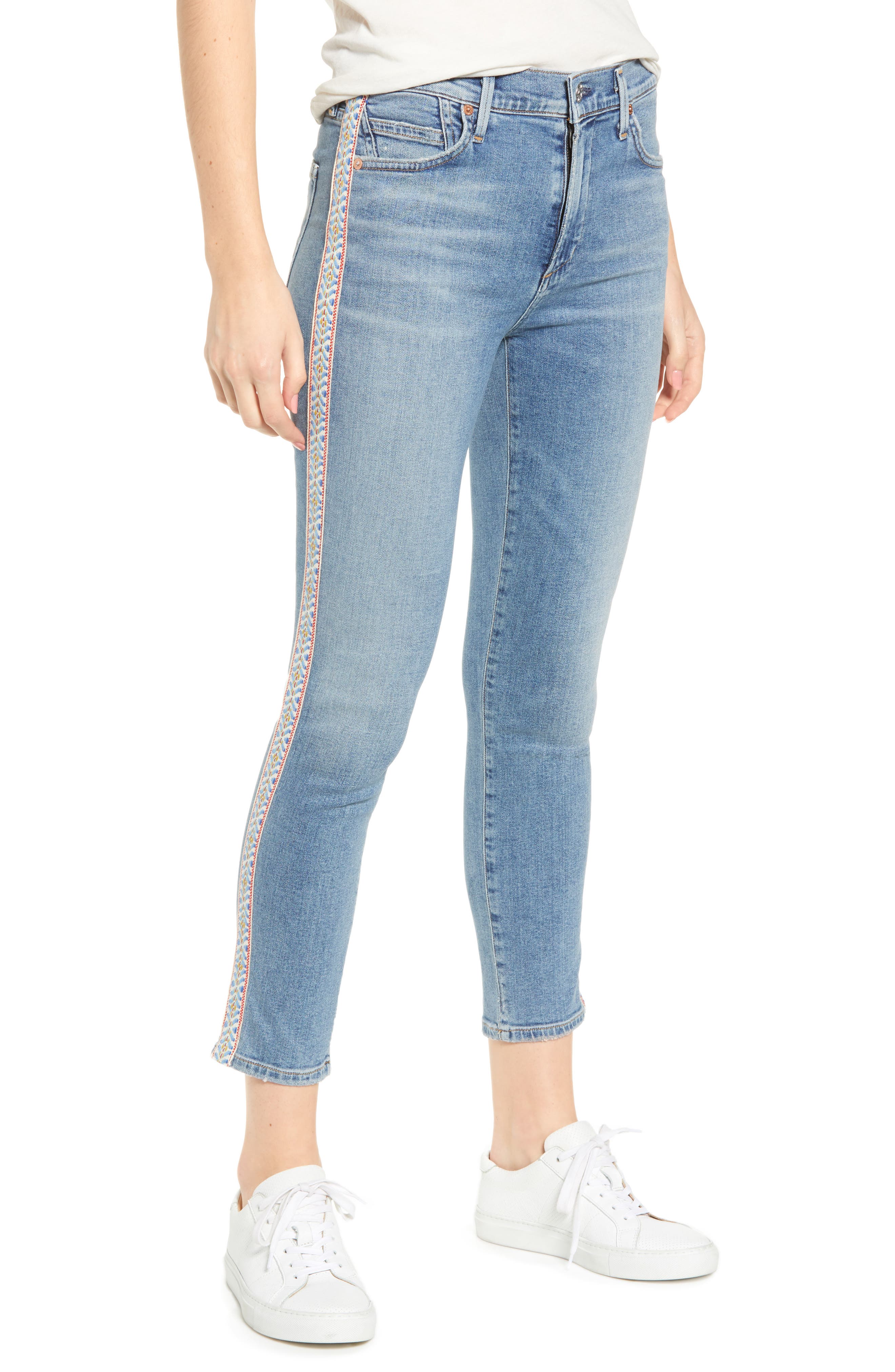 citizens of humanity embroidered jeans