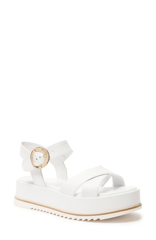 NeroGiardini Ankle Strap Platform Sandal at Nordstrom,