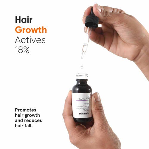 Shop Minimalist Hair Density Serum 18% Hair Serum