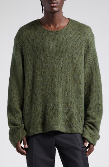 OUR LEGACY Oversize Pointelle Double Lock Sweater | Nordstrom