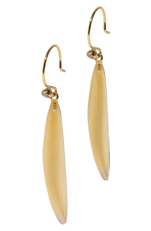 Alexis Bittar Lucite Sliver Drop Earrings in Gold at Nordstrom