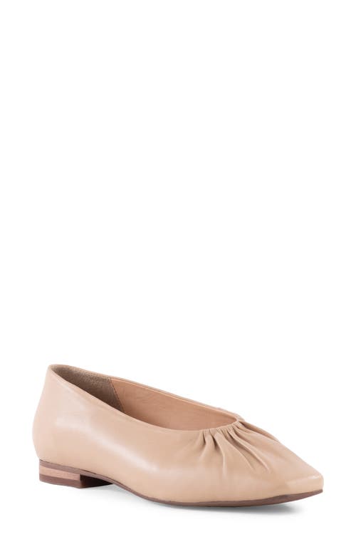 The Little Things Square Toe Ballet Flat in Vacchetta