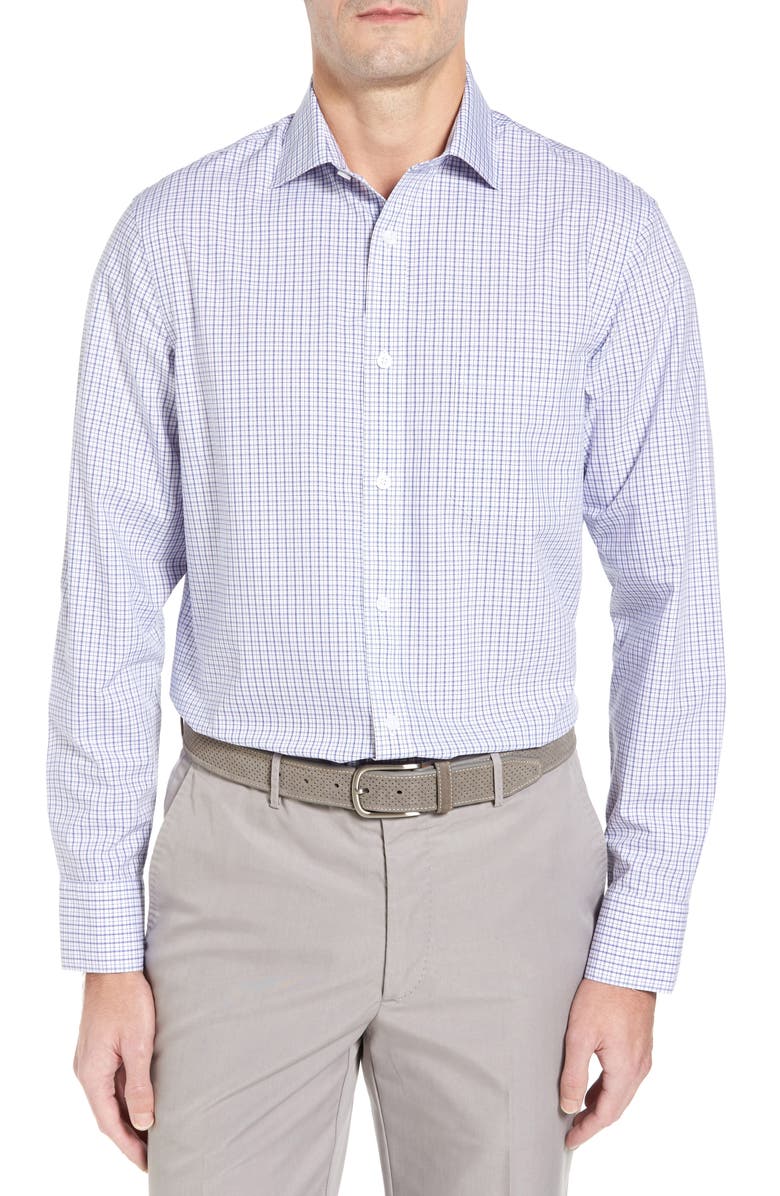Nordstrom Men's Shop Smartcare™ Spread Check Sport Shirt (Regular ...