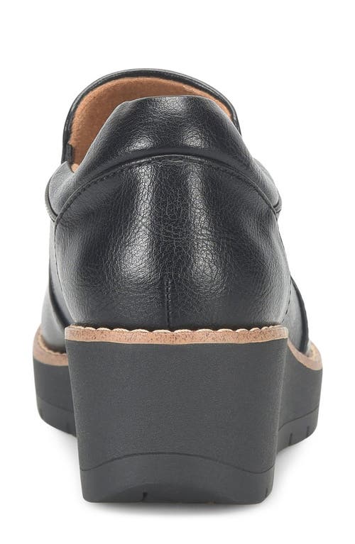 Eurosoft Fabri Wedge Slip-on In Black