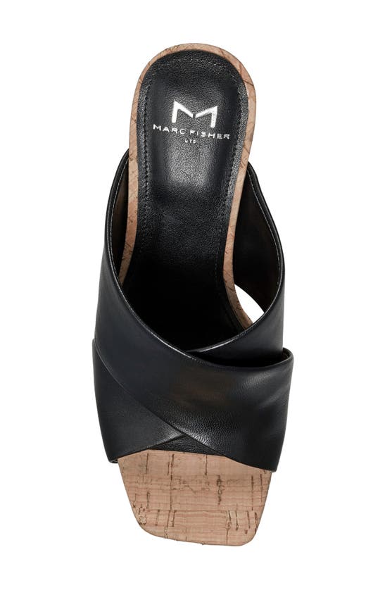 Shop Marc Fisher Ltd Farlow Platform Sandal In Black