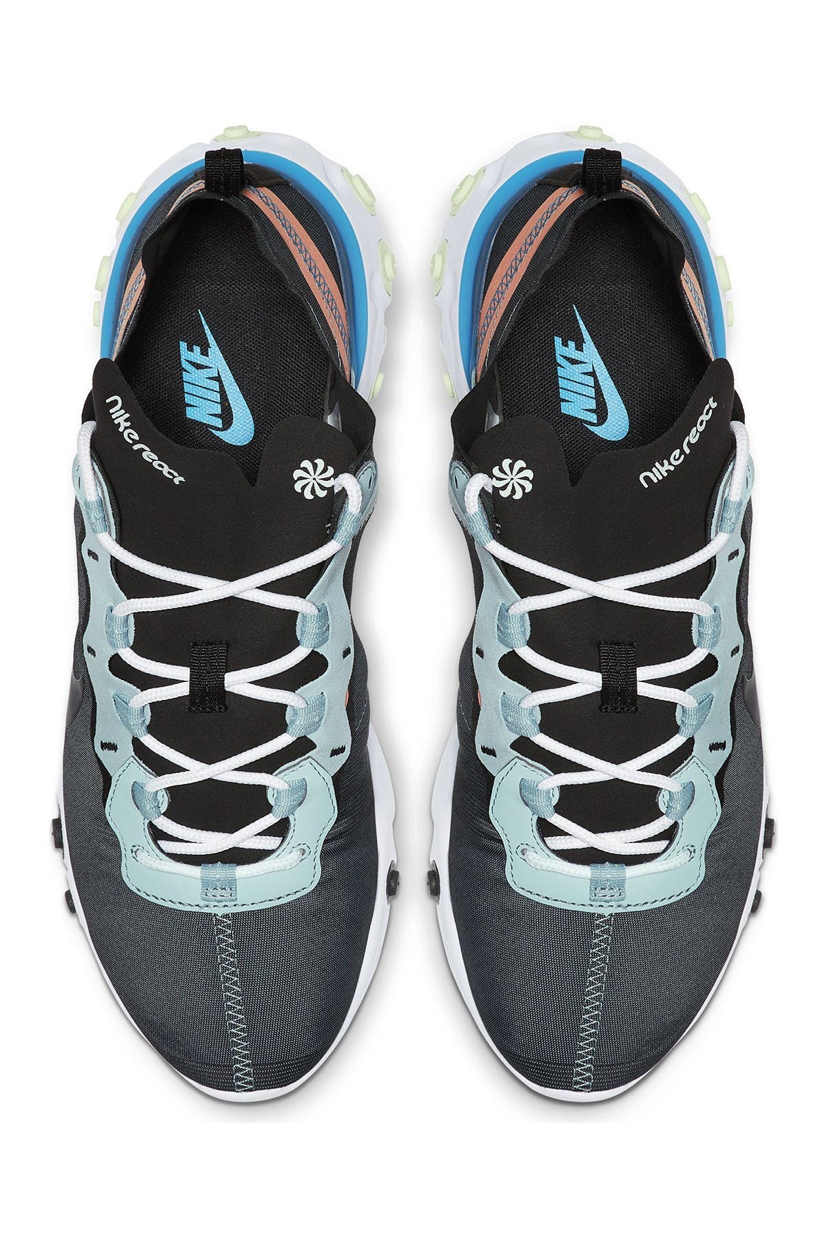 nike react element 55 white junior