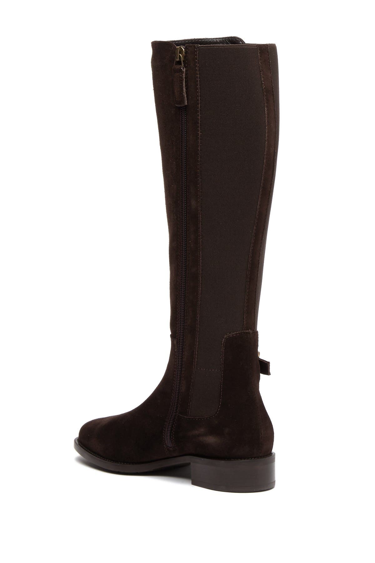 Natalee Waterproof Suede Riding Boot 