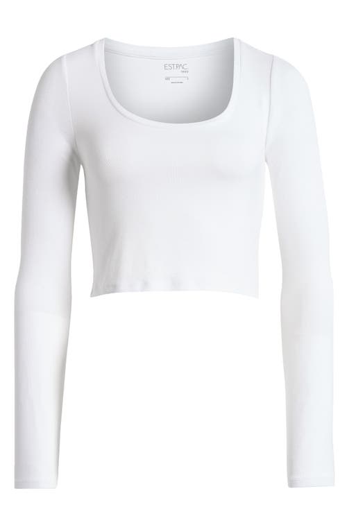 Shop Pacsun Kelly Long Sleeve Top In White