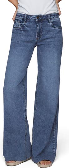 Blue raw 2025 hem jeans