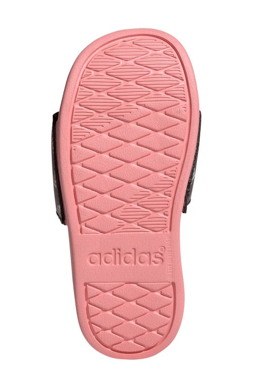 Shop Adidas Originals Adidas Kids' Adilette Slide Sandal In Semi Pink Spark/white/black