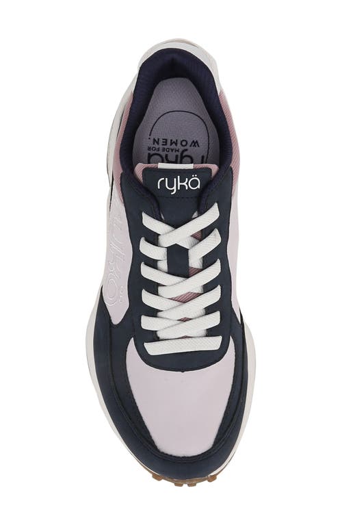 Shop Ryka Rykä Jog On Sneaker In Lilac Navy