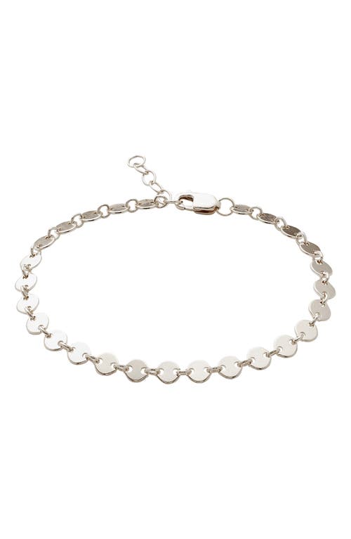 Made By Mary Poppy Bracelet In Silver