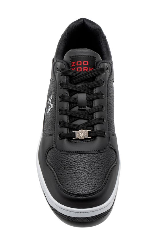 Shop Zoo York Bank Low Top Sneaker In Black