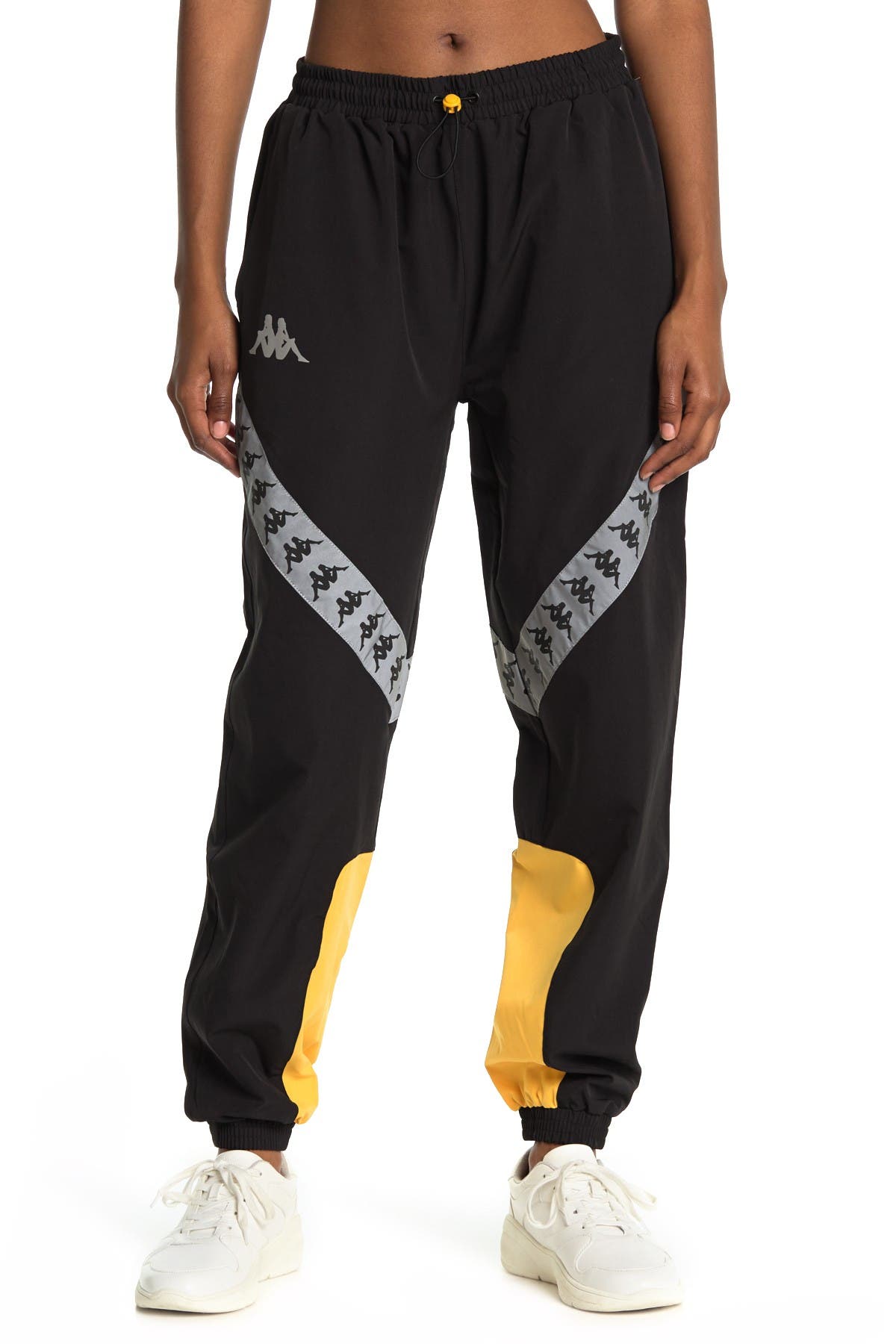 kappa baggy track pants