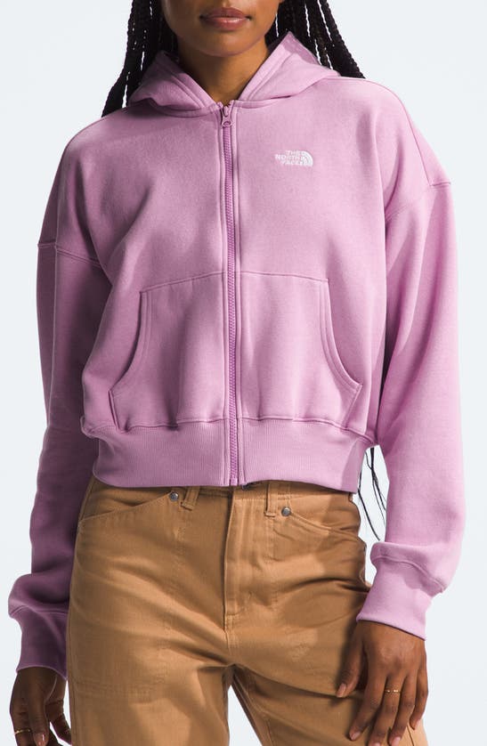 Shop The North Face Evolution Full-zip Hoodie In Mineral Purple