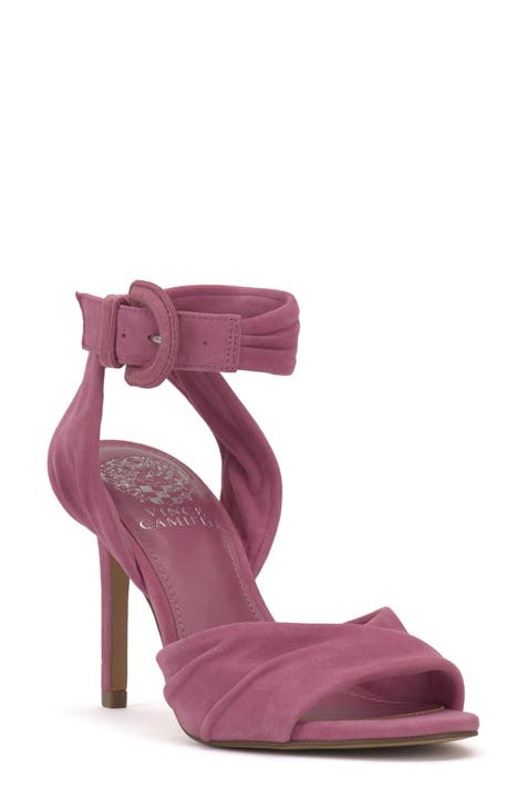 Pink Ankle Strap Sandals for Women