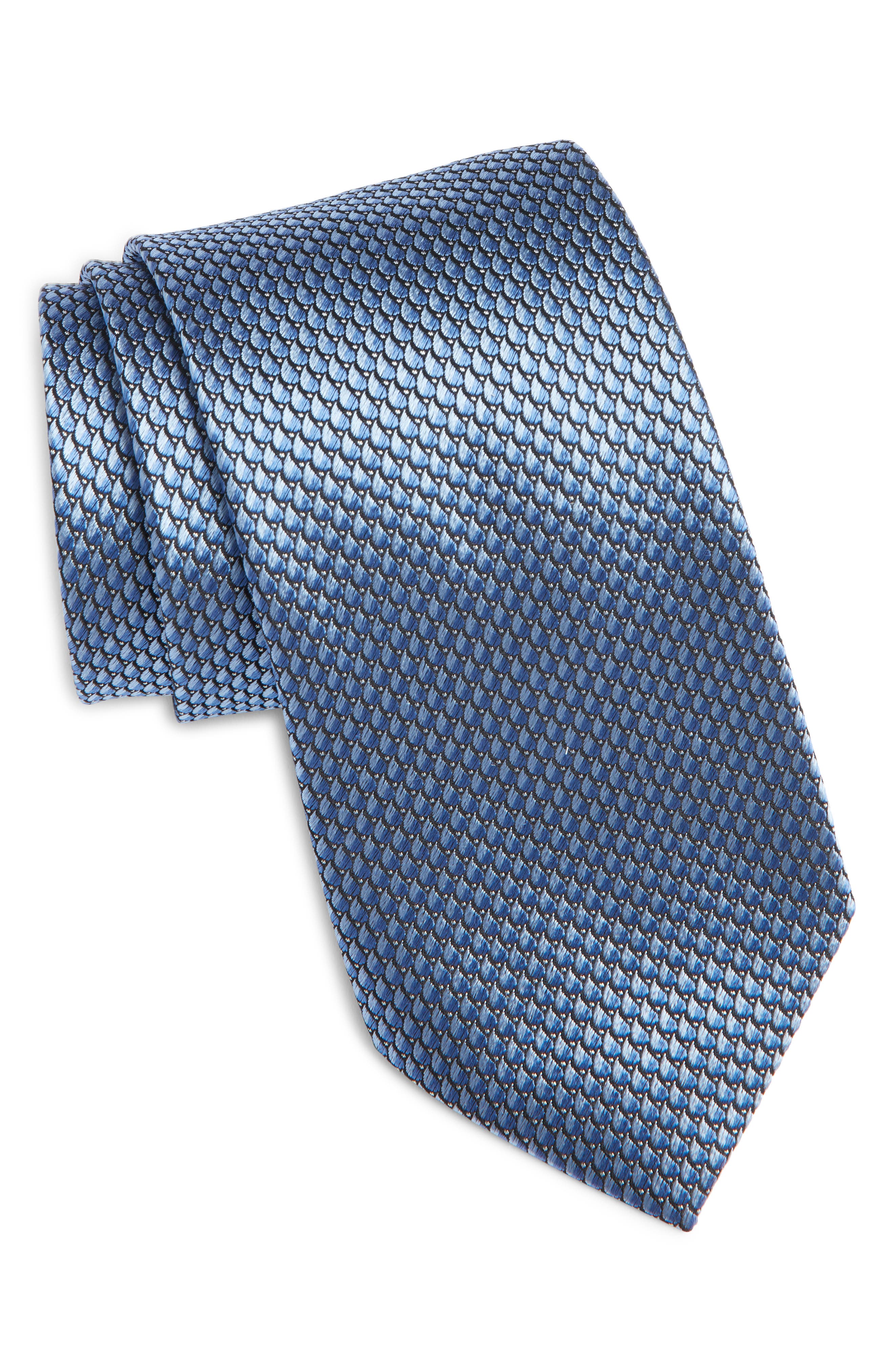 Nordstrom Teardrop Silk Tie in Light Blue Cover