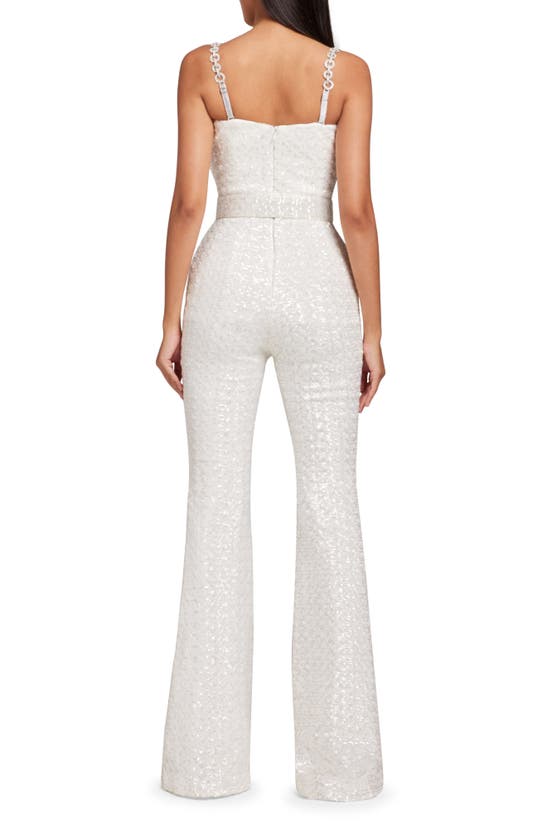 NADINE MERABI NADINE MERABI LUCINDA SEQUIN SLEEVELESS JUMPSUIT