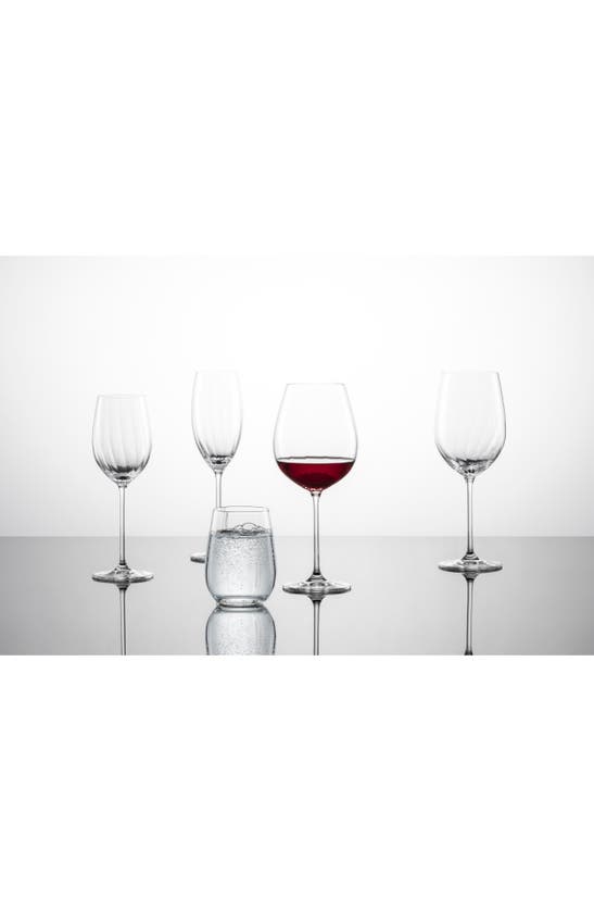 Schott Zwiesel Prizma Set Of 6 Bordeaux Wine Glasses In Clear