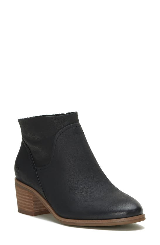 Lucky Brand Claral Bootie In Black Sparta
