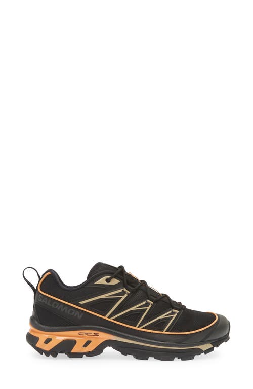 Shop Salomon Gender Inclusive Xt-6 Expanse Sneaker In Black/papaya/white Pepper