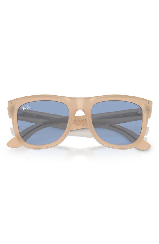 Shop Ray Ban Ray-ban Wayfarer Reverse 50mm Square Sunglasses In Honey