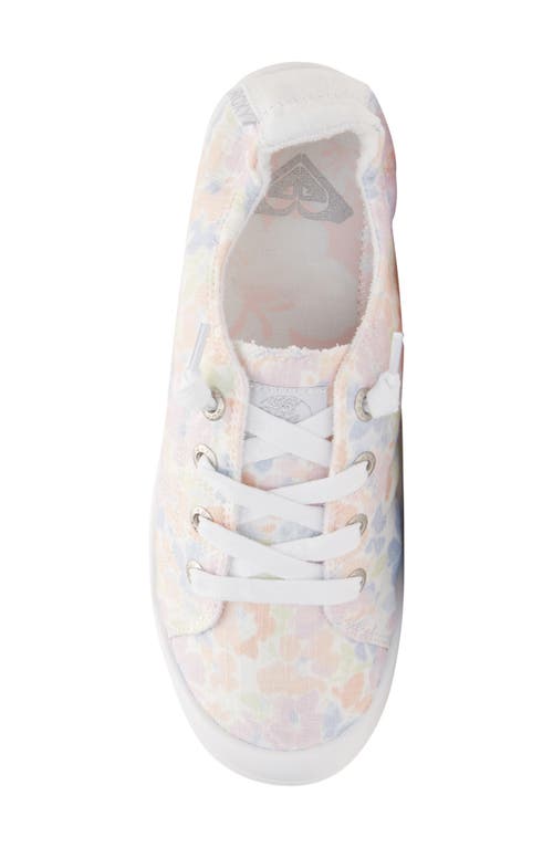 Roxy Bayshore Plus Sneaker In White/print
