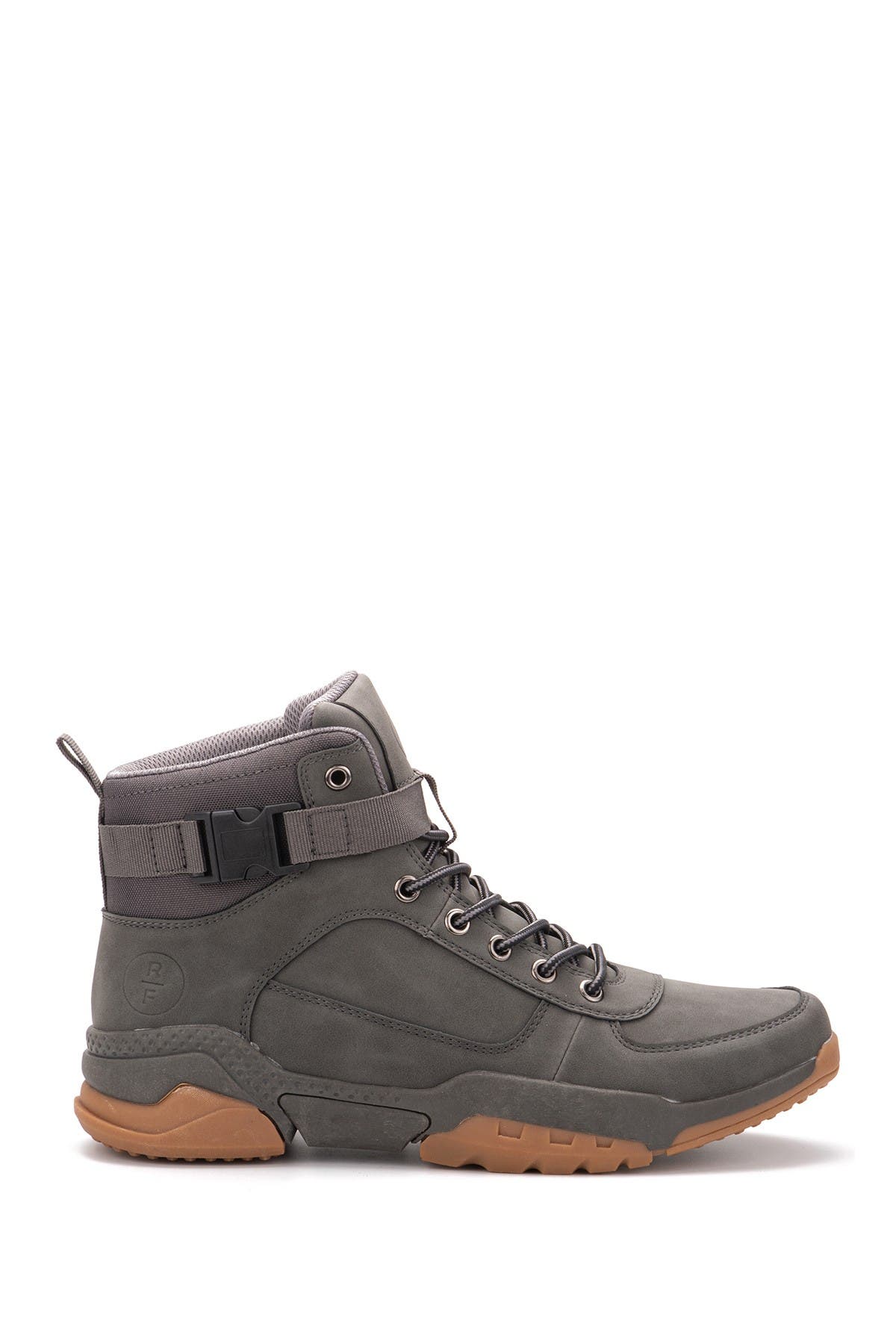 Reserved Footwear Preston Lace-up Boot In Dark Grey2