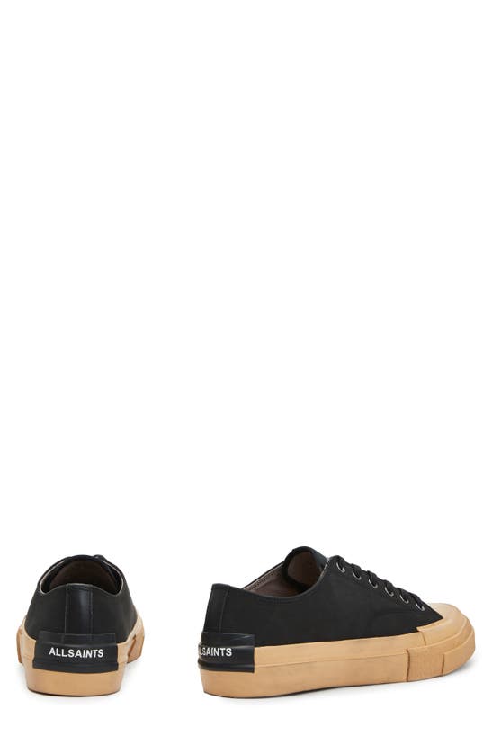 Shop Allsaints Redd Low Top Sneaker In Black