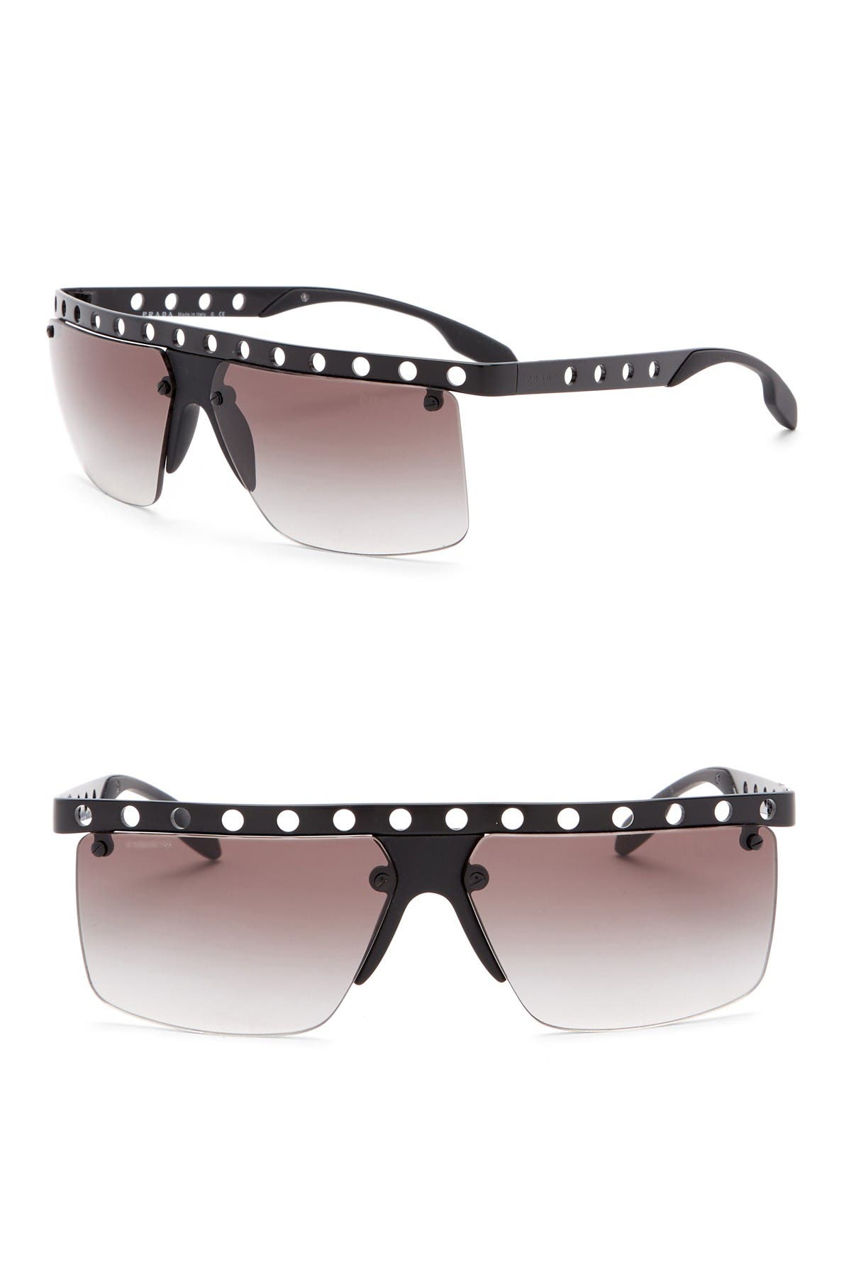 prada flat top sunglasses