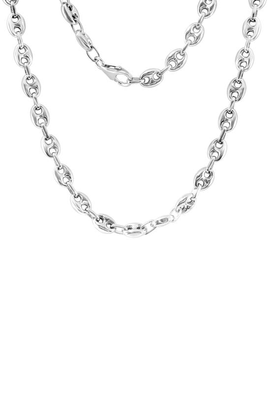 Effy Sterling Silver Mariner Chain Necklace In White