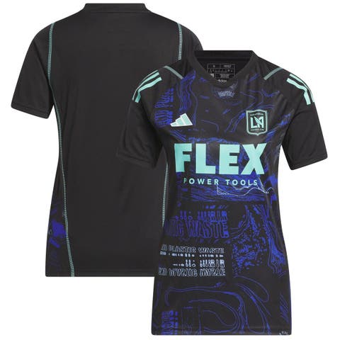 Women's Replica adidas LAFC One Planet Jersey 2023 - Black