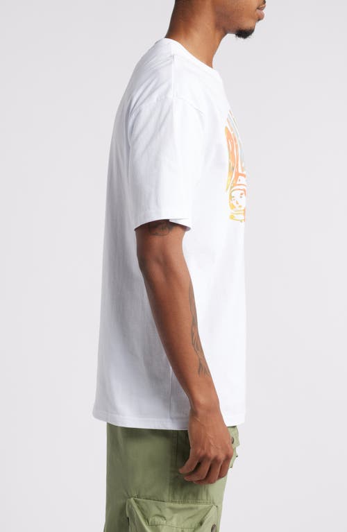 Shop Billionaire Boys Club Arch Cotton Graphic T-shirt In White