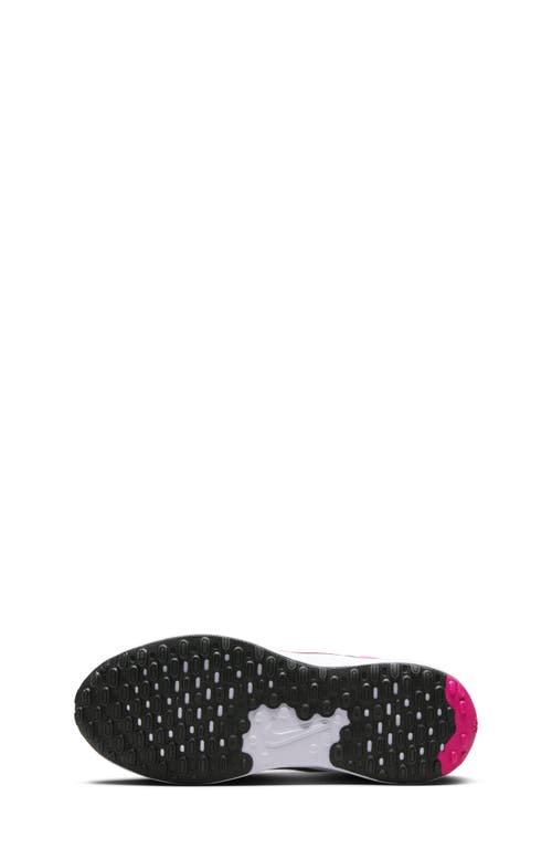 Nike Revolution 7 Sneaker In Black/hyper Pink/white