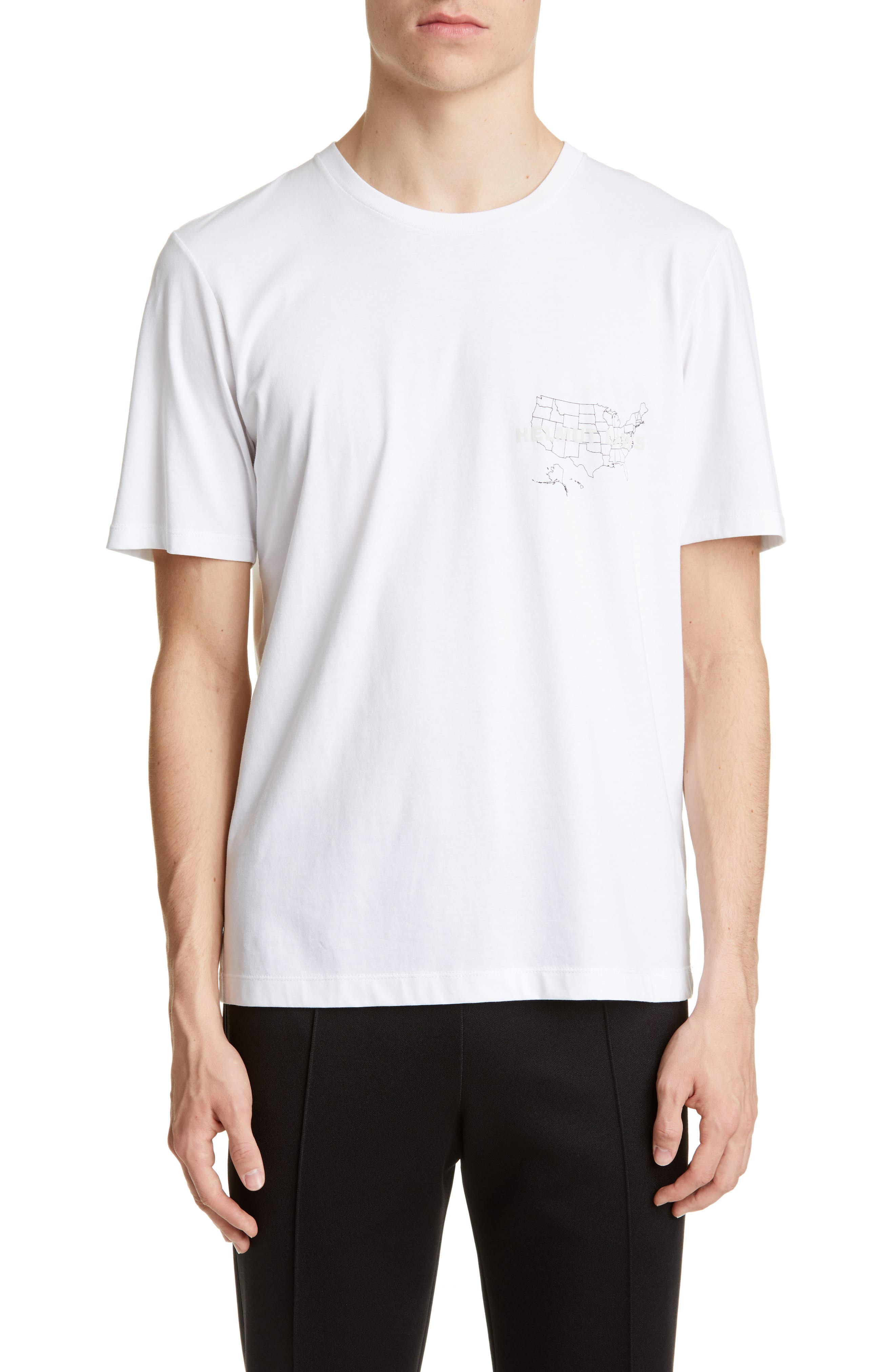 Helmut Lang T-shirts Laws Graphic T-Shirt