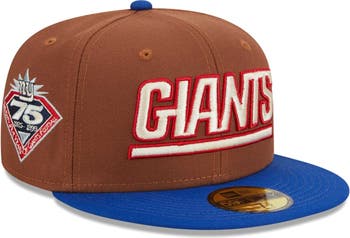 Buy New York Giants New Era Omaha Throwback 59FIFTY Fitted Hat
