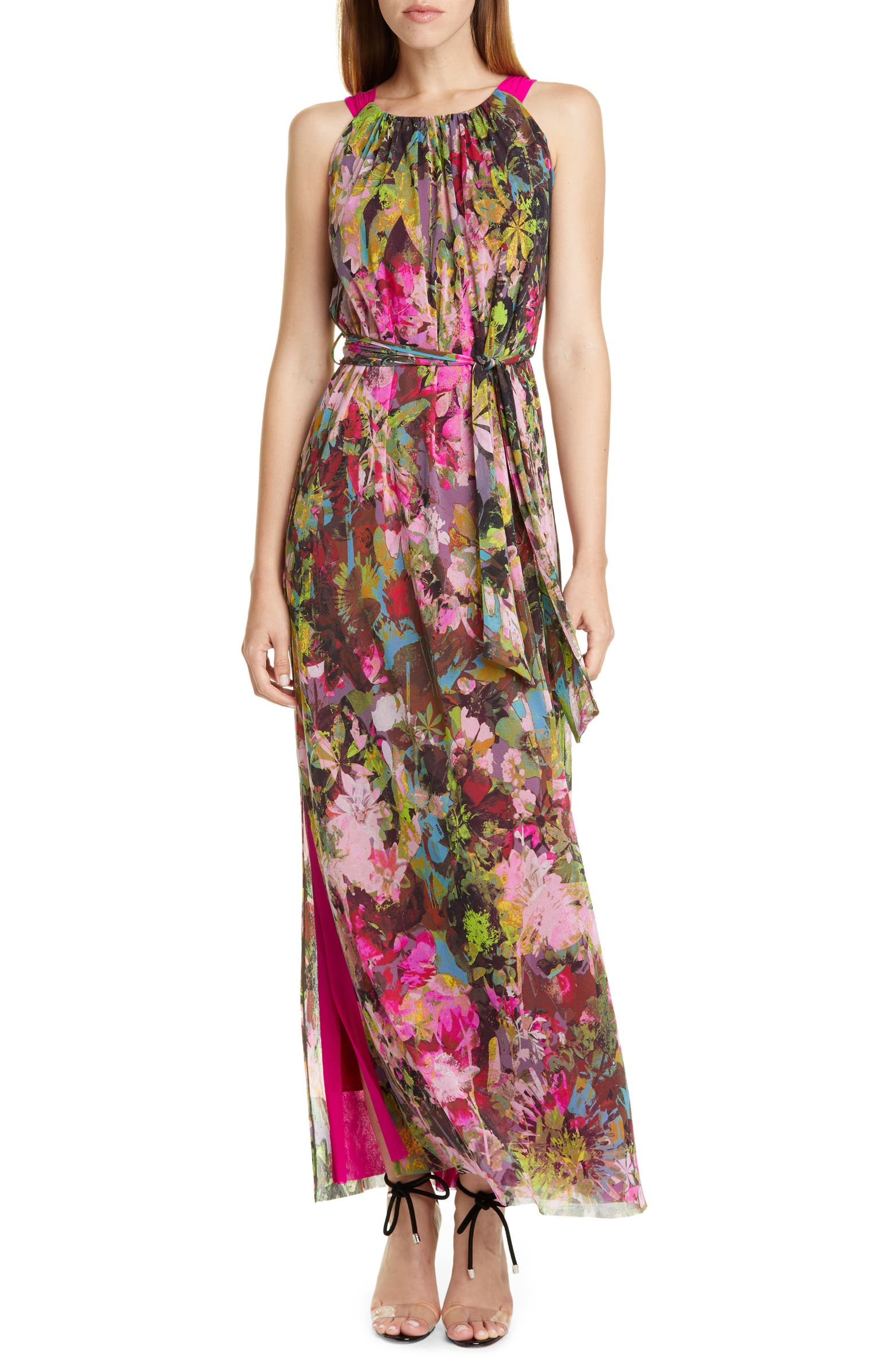 Fuzzi Floral Print Maxi Dress | Nordstrom