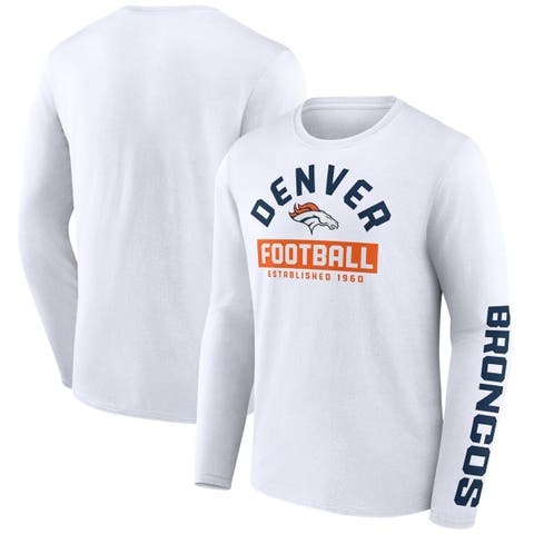 Youth Navy Denver Broncos Por La Cultura T-Shirt