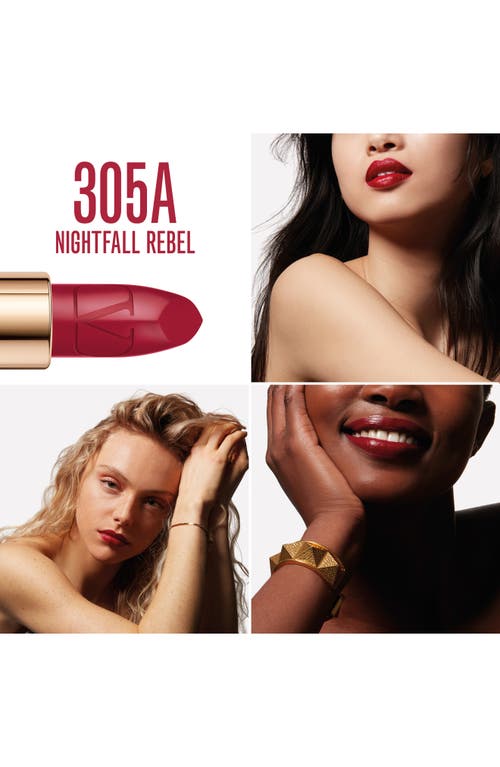 Valentino Rosso Refillable Lipstick Refill In 305a/satin