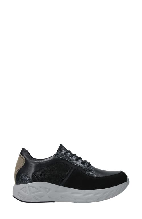 Wolky Pro Sneaker In Black Combi