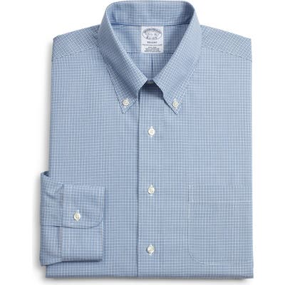 Brooks Brothers Regent Regular Fit Plaid Dress Shirt (3 For $207)
