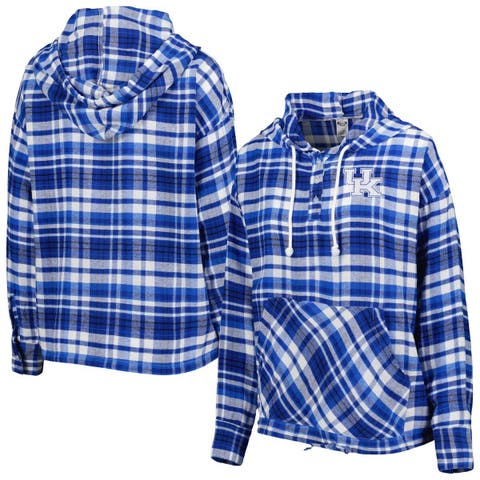 Lids Chicago Cubs Antigua Ease Flannel Button-Up Long Sleeve Shirt -  Royal/White