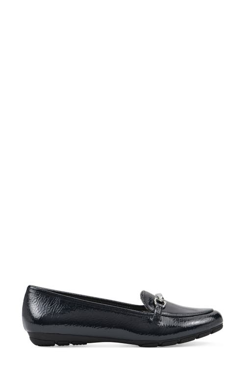 Cliffs By White Mountain Glowing Bit Loafer In Navy Patent