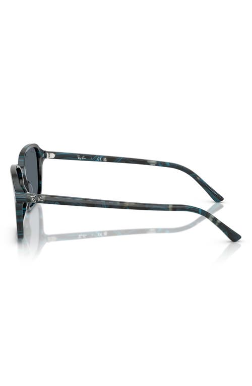 Ray Ban Ray-ban 56mm Square Sunglasses In Blue