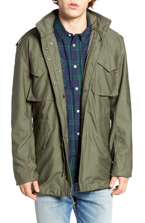 Shop Alpha Industries M-65 Field Jacket In Olive