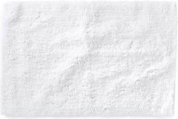 Coyuchi Shag Organic Bath Rug - Alpine White