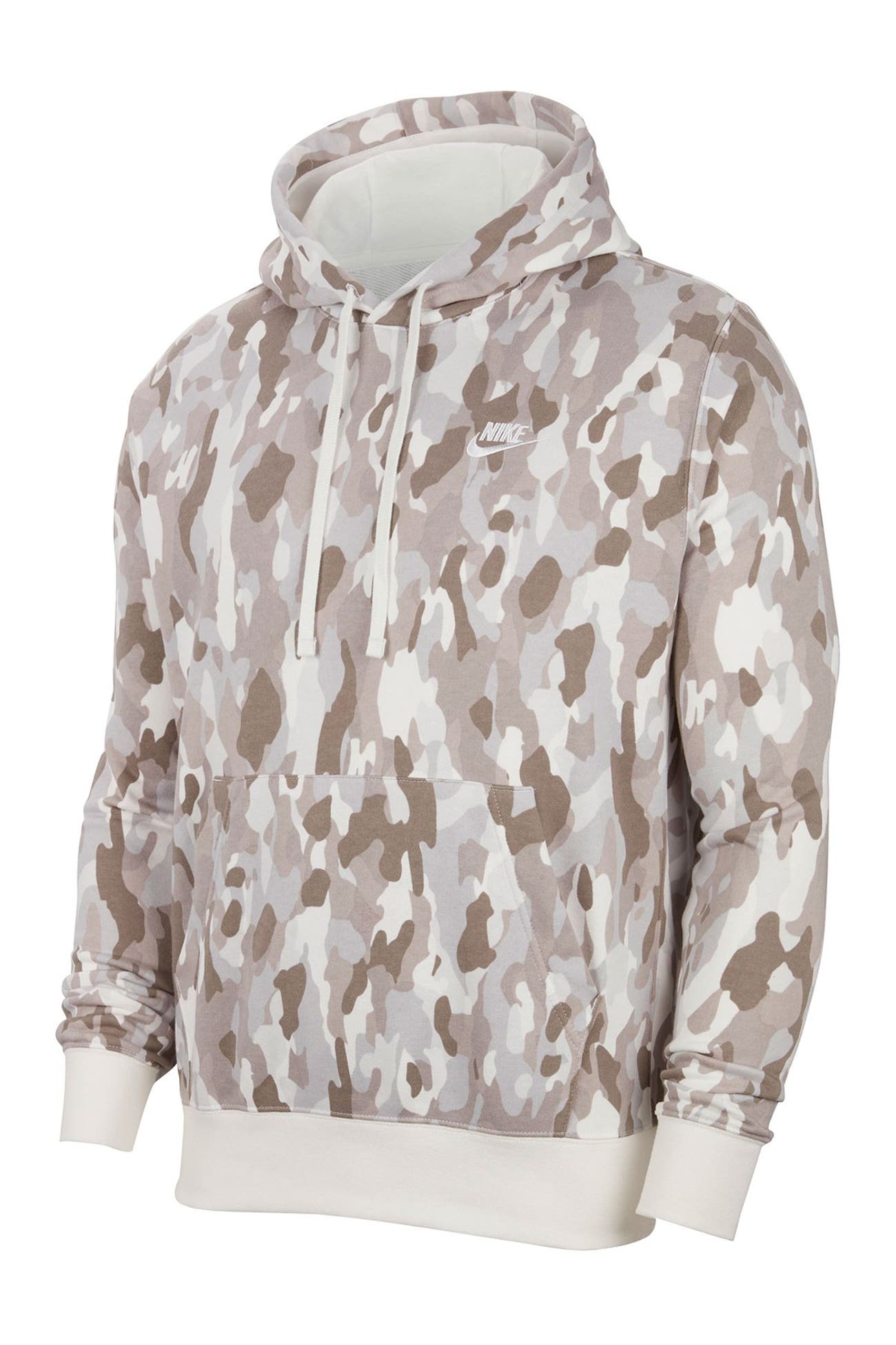 Nike | Camo Print Club Hooded Pullover | Nordstrom Rack