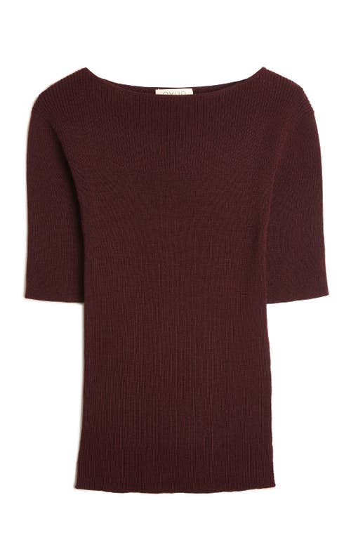 Oyun Coco Tee In Merlot