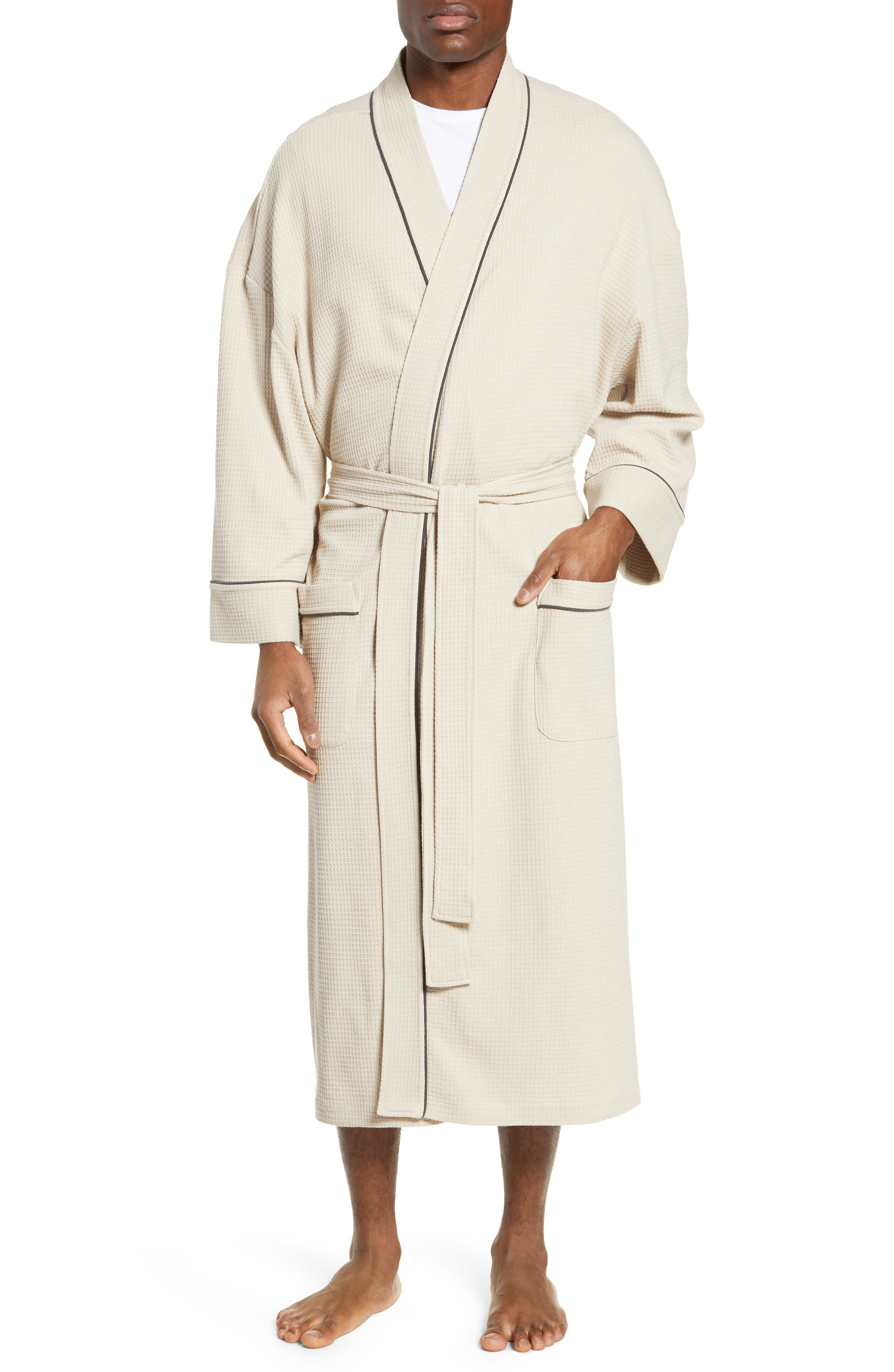 Majestic International Waffle Knit Robe Nordstrom
