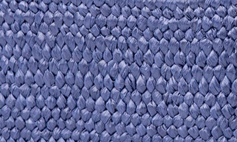 Shop Linea Pelle Woven Straw Belt In Denim Blue